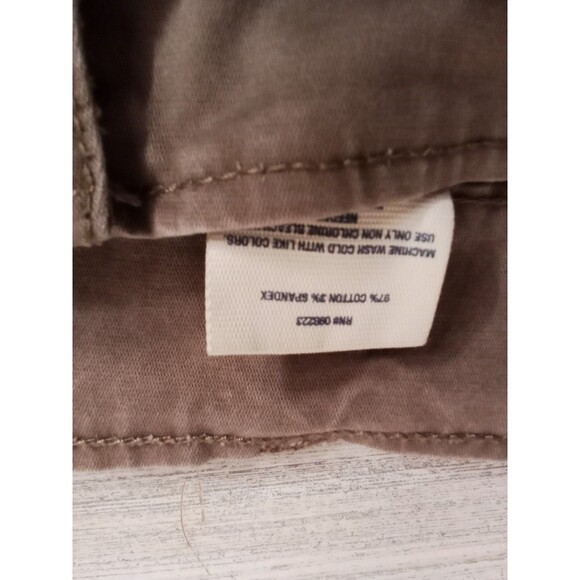 Women's Magellan‎ Brown Shorts Adjustable Length Size 16 - Picture 13 of 16